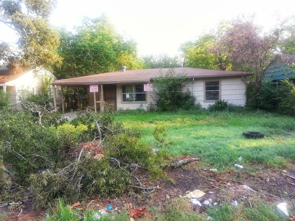Distressed home we purchased as-is